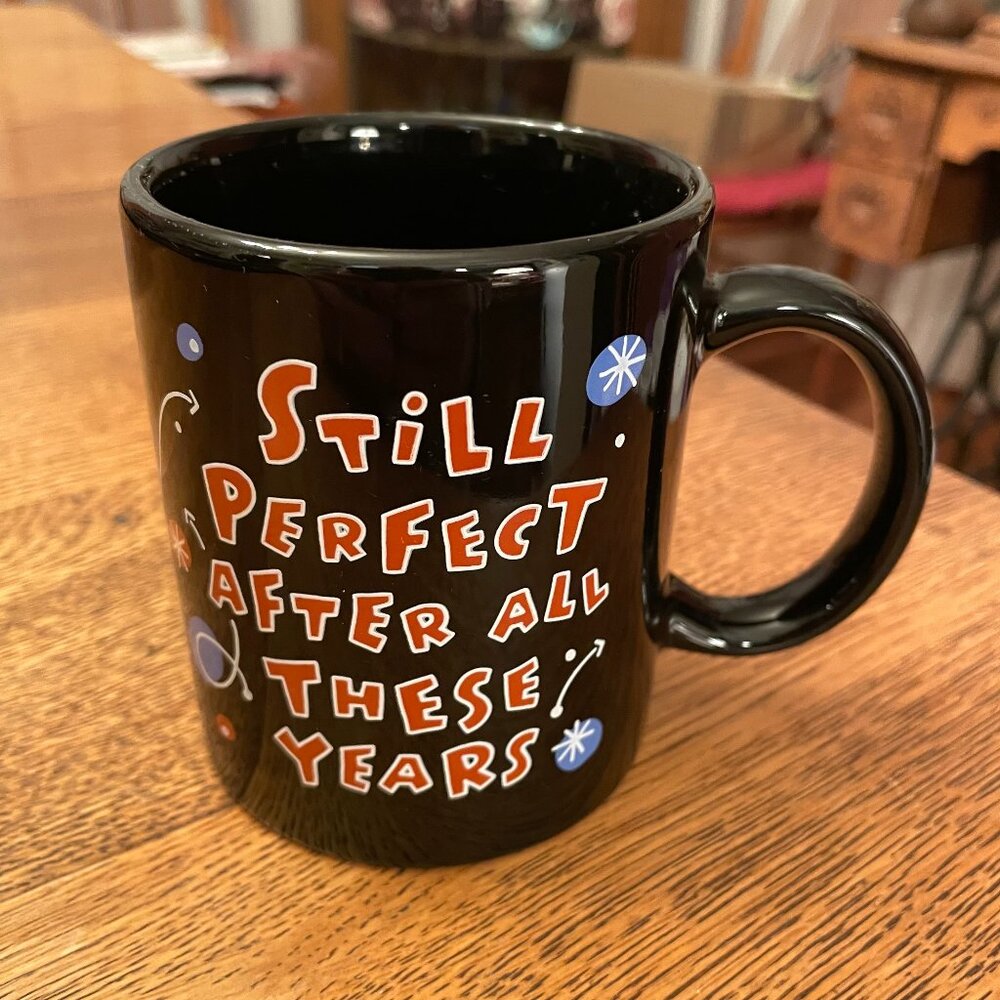 Shoebox "Still Perfect After All These Years" Coffee Cup Mug